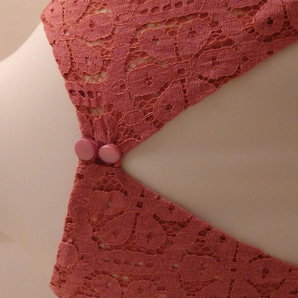 Rewind mauve sleeveless dress Sz S - Picture 6 of 10